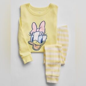 Baby Gap Disney Daisy Duck 100% Organic Cotton PJ Set Size 5T